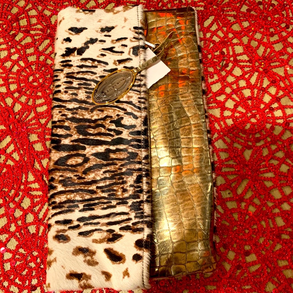 Elie Tahary savannah clutch